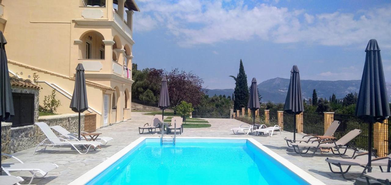 Bosco Verde Corfu Apartments Gouvia Bagian luar foto